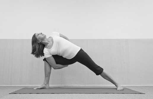 Yogalehrerin Michaela Schäfer 
